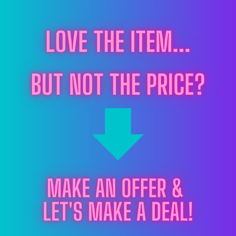 All reasonable offers accepted!